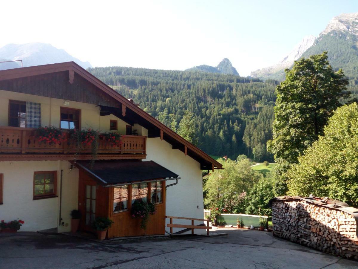 Ferienwohnung Waldhäusl Ramsau bei Berchtesgaden Exterior foto